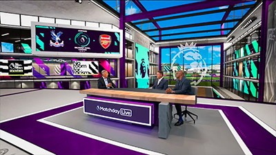 Premier League Productions: New Virtual Studio